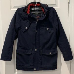 Boy’s hoodie winter coat, size L(14/16)